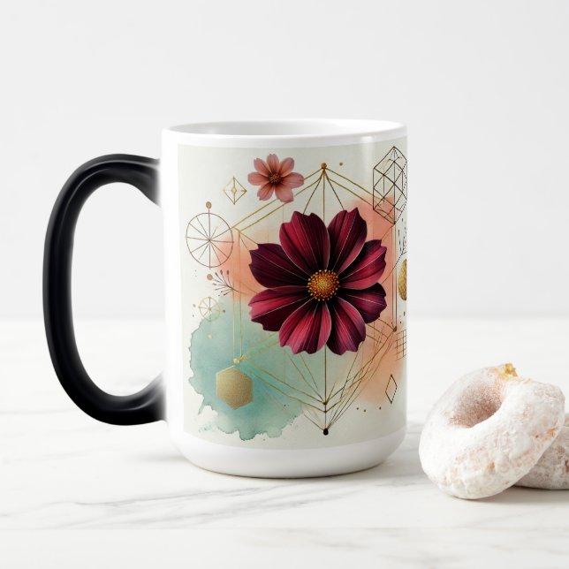 Chocolate Cosmos Mugg Design (Med munk)