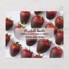 Chocolate Covered Strawbär Business Stationery