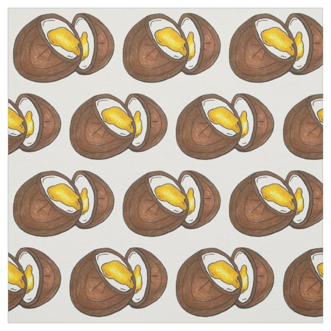 Chocolate Cream Påsk Basket Candy Creme Egg Tyg (Provkarta)
