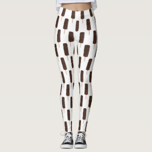 Chocolate Crunch Ice Cream Pub Mönster Leggings