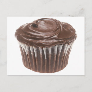 Chocolate Cuptårta Vykort