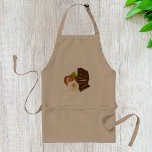 Chocolate Delar Apron Förkläde<br><div class="desc">För den som kärlek choklad,  som är den största av oss,  är det perfektens utformning. Choklad delar som ser så bra ut. Chokladens delar har ett spritt nöt bredvid sig. Den här chokladdesignen delar ser underbar ut på den här plattan. Perfekt för dig själv eller som gåva</div>