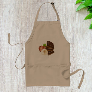 Chocolate Delar Apron Förkläde