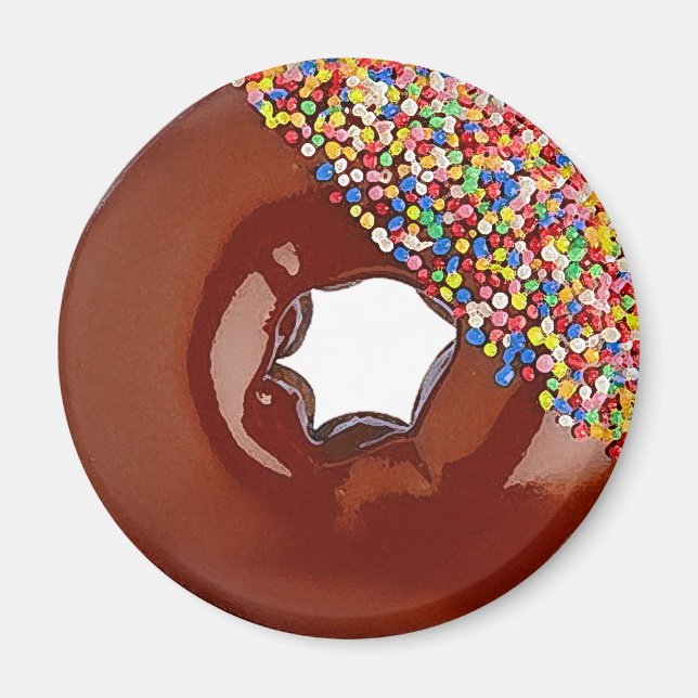 Chocolate Donut Magnet (Framsidan)