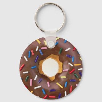 CHOCOLATE DONUT NYCKELRING