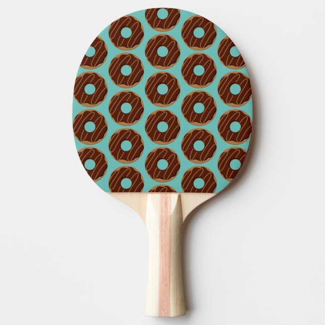 Chocolate Donuts Ping Pong Paddle Pingisracket (Framsidan)