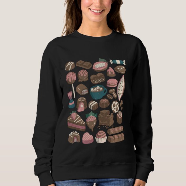 Chocolate Doodles T Shirt (Framsida)