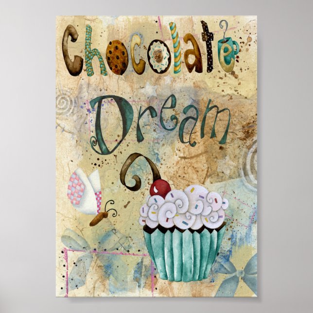 Chocolate Dream. 5X7 Poster (Framsidan)