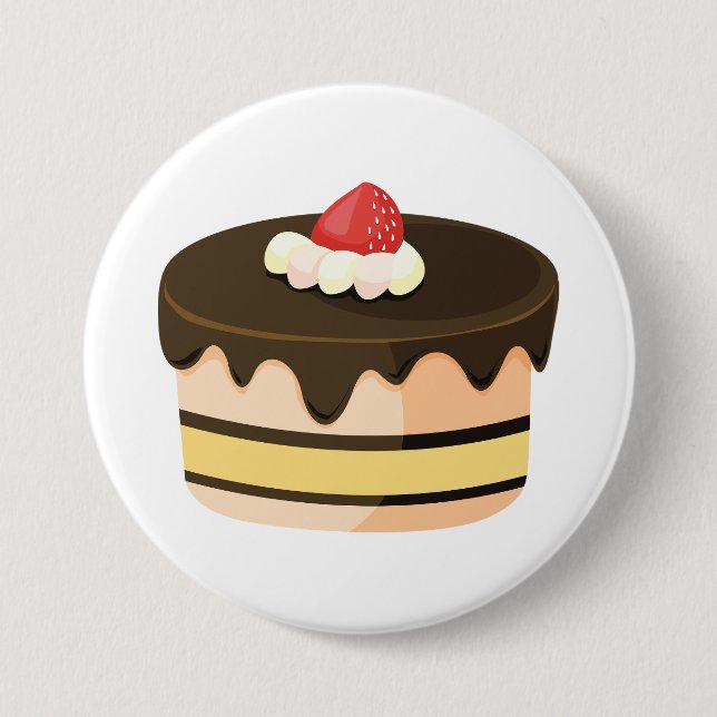 Chocolate Drip Cake with Strawberry Knapp (Framsida)