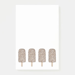 Chocolate Eclair Ice Cream Popsicles Post- It Post-it Block