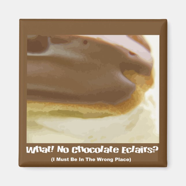 Chocolate Eclair Magnet (Framsidan)