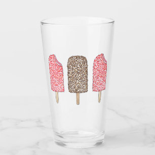 Chocolate Eclair Strawberry Shorttårta Popsicles Glaskopp