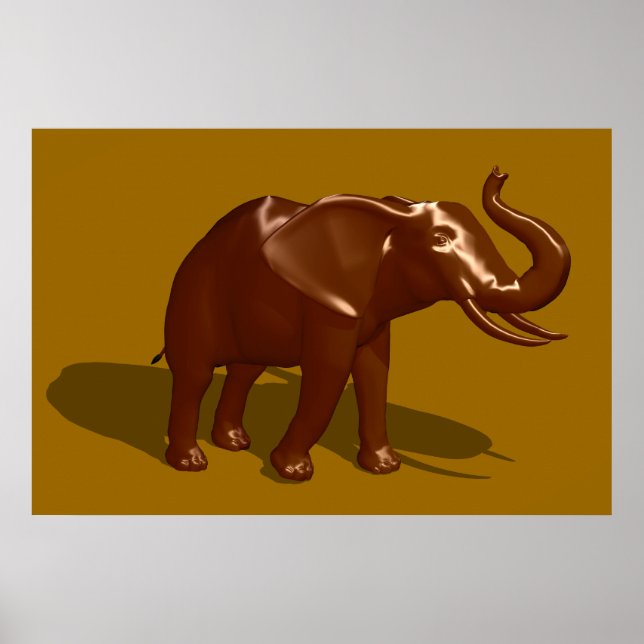 Chocolate Elephant Poster (Framsidan)