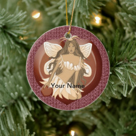 Chocolate Fairy anpassningsbar fairy ornament