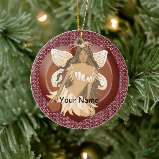 Chocolate Fairy anpassningsbar fairy ornament (Träd)