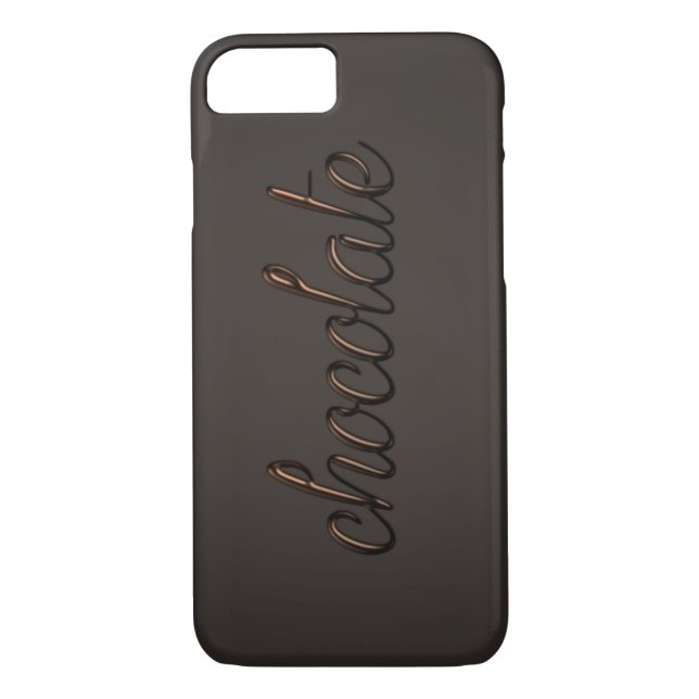 Chocolate fodral Case-Mate iPhone skal (Baksida)