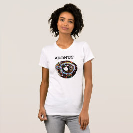 Chocolate Frosted och Sprinkles Donut Shirt T Shirt