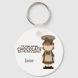 Chocolate Girl 3 Keychain Nyckelring