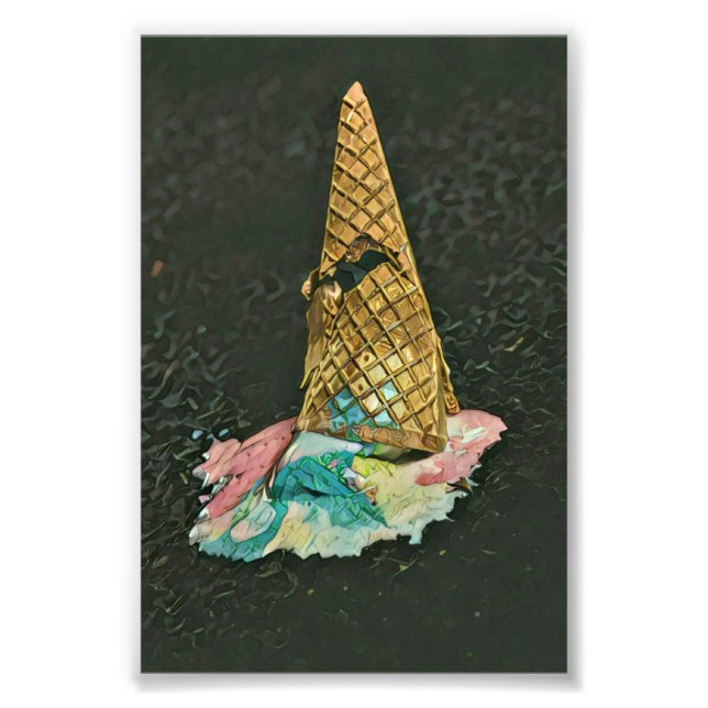 Chocolate glass älskare-gåva fototryck (Framsidan)