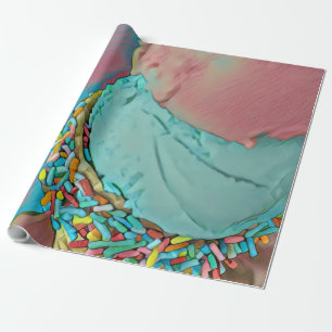 Chocolate glass älskare-gåva presentpapper