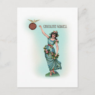 Chocolate Goddess Grecian Vykort