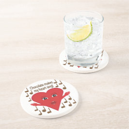 "Chocolate gör mitt hjärta till sjunga!" Singing H Underlägg