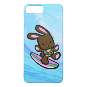 Chocolate Hawaiian Surfing Bunny