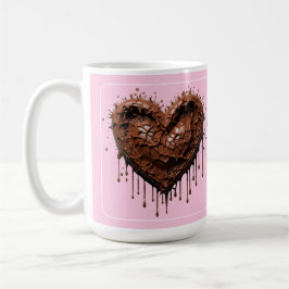 Chocolate Heart Valentine Kaffemugg