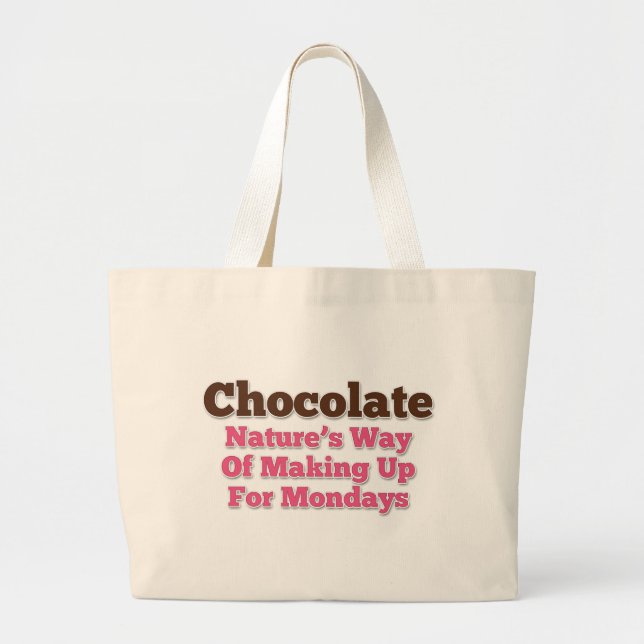 Chocolate Humor Sitchate Jumbo Tygkasse (Framsidan)