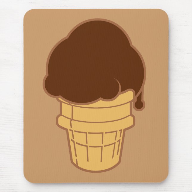 Chocolate Ice Cream Cone Musmatta (Framsidan)