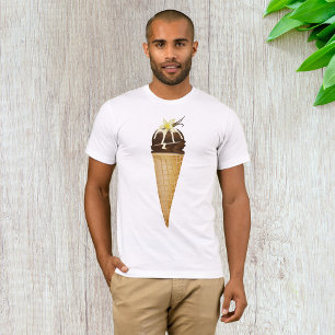 Chocolate Ice Cream Manar T-Shirt