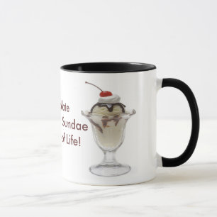 Chocolate Ice Cream Sundae Mugg