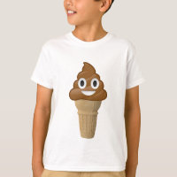 Chocolate Ice kräm eller poop? Emoji roligt!