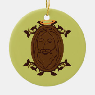 Chocolate Jesus Julgransprydnad Keramik