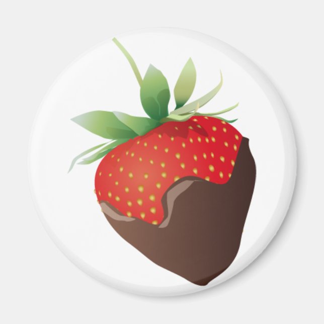 Chocolate jordberry magnet (Framsidan)