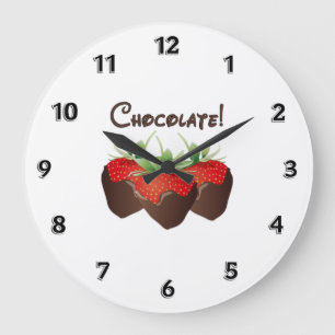 Chocolate jordberry stor klocka