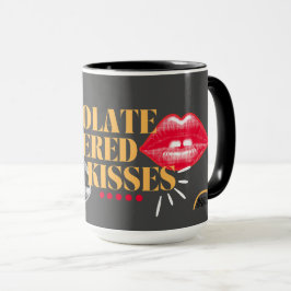 Chocolate Kisses Black Mugg