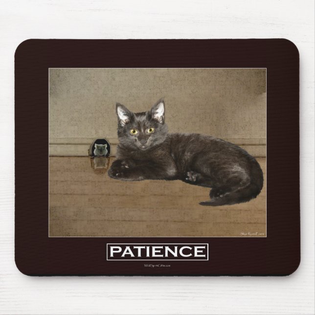 Chocolate Kitten Roligt Motivational Mousepad Musmatta (Framsidan)