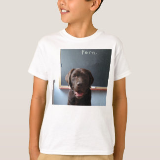Chocolate Lab Hund T-Shirt