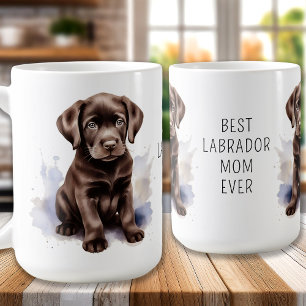 Chocolate Lab - Labrador Mamma Extraordinaire Kaffemugg