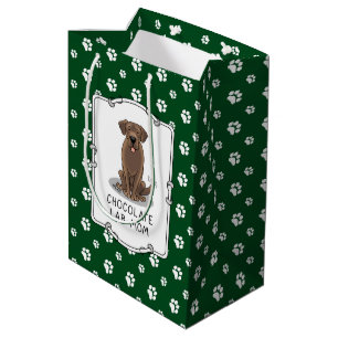 Chocolate Lab Mamma (Labrador Retriever Mamma) Cut