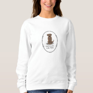 Chocolate Lab Mamma (Labrador Retriever Mamma) Cut T Shirt