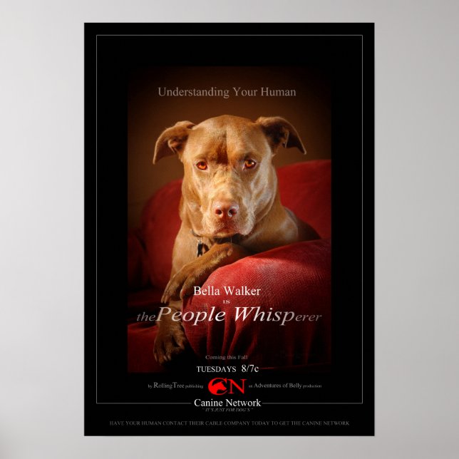 Chocolate Lab Pit Mix Hund Movie Poster (Framsidan)