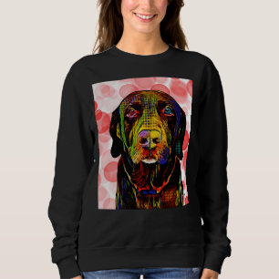Chocolate Lab Scoop T Shirt