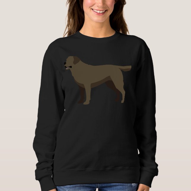 Chocolate Labour Retriever 1 T Shirt (Framsida)