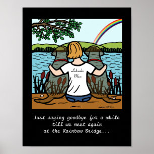 Chocolate Labrador Änglar och Mamma 3 Poster