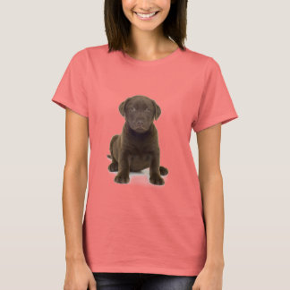 Chocolate Labrador Dam T-Shirt