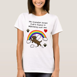 Chocolate Labrador Guardian Angel (Rainbow Bridge) Tröja