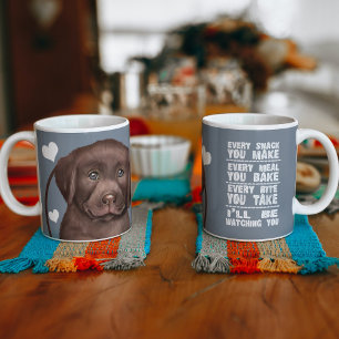 Chocolate Labrador-Hund varje gång du gör Kaffemugg