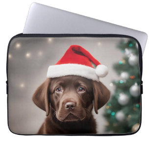 Chocolate Labrador-jul Laptop Fodral